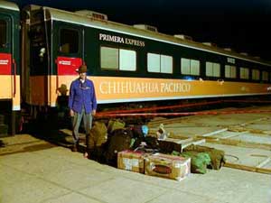 Doug Havens wonders: "Is this train big enough for my luggage?"